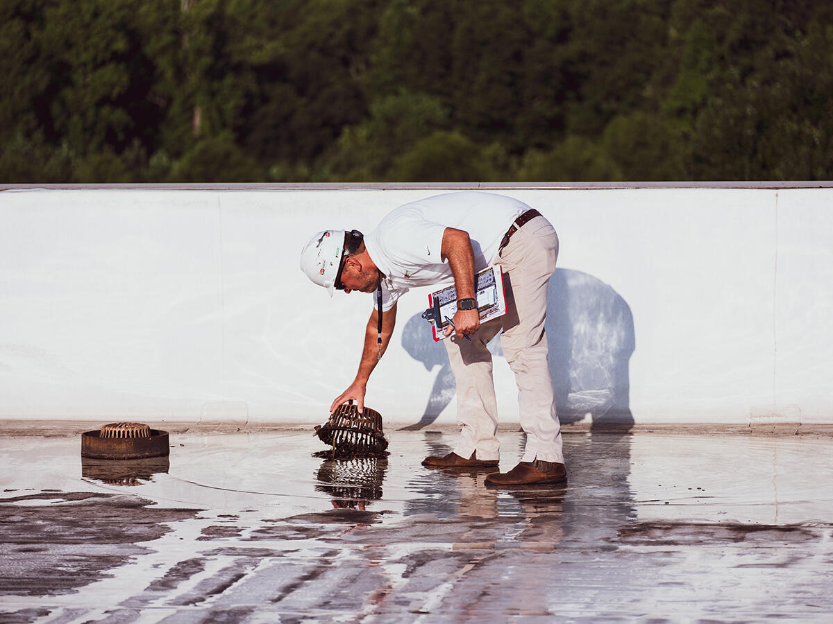 Leak Damage Roof Repair